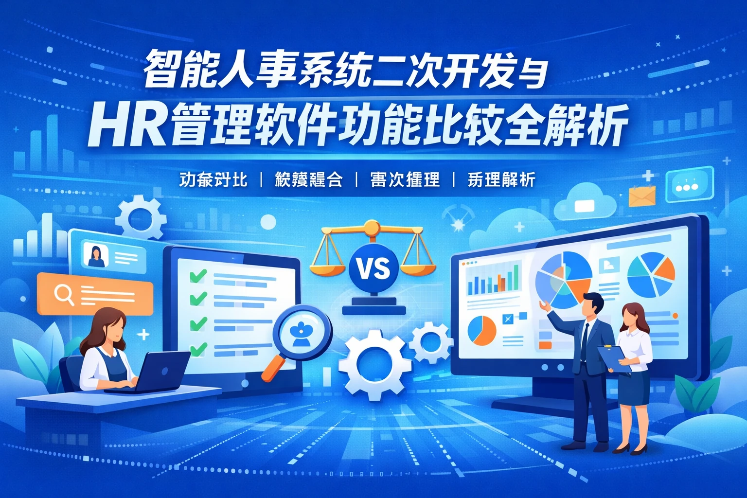 智能人事系统二次开发与HR管理软件功能比较全解析