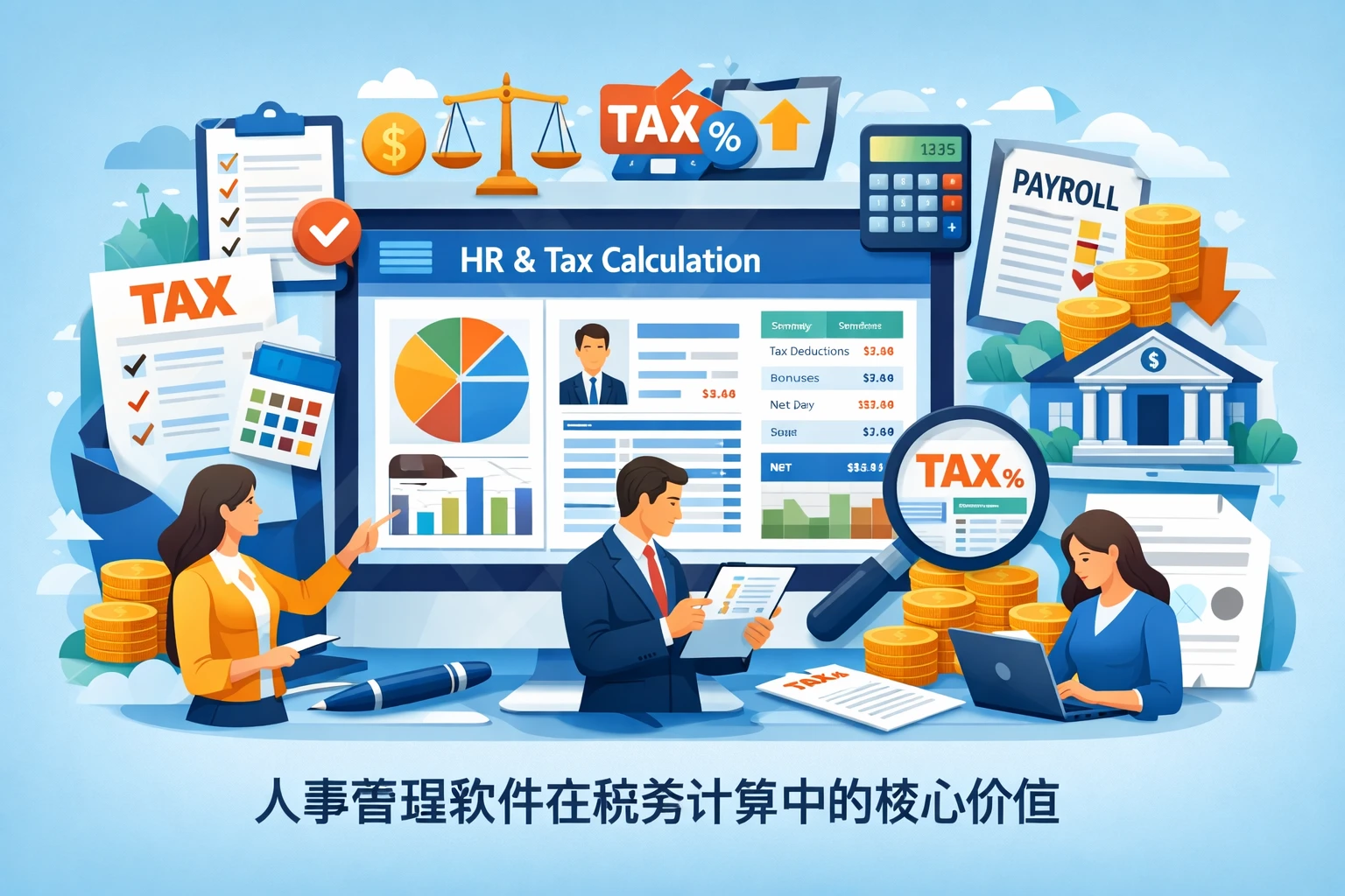 人事管理软件在税务计算中的核心价值