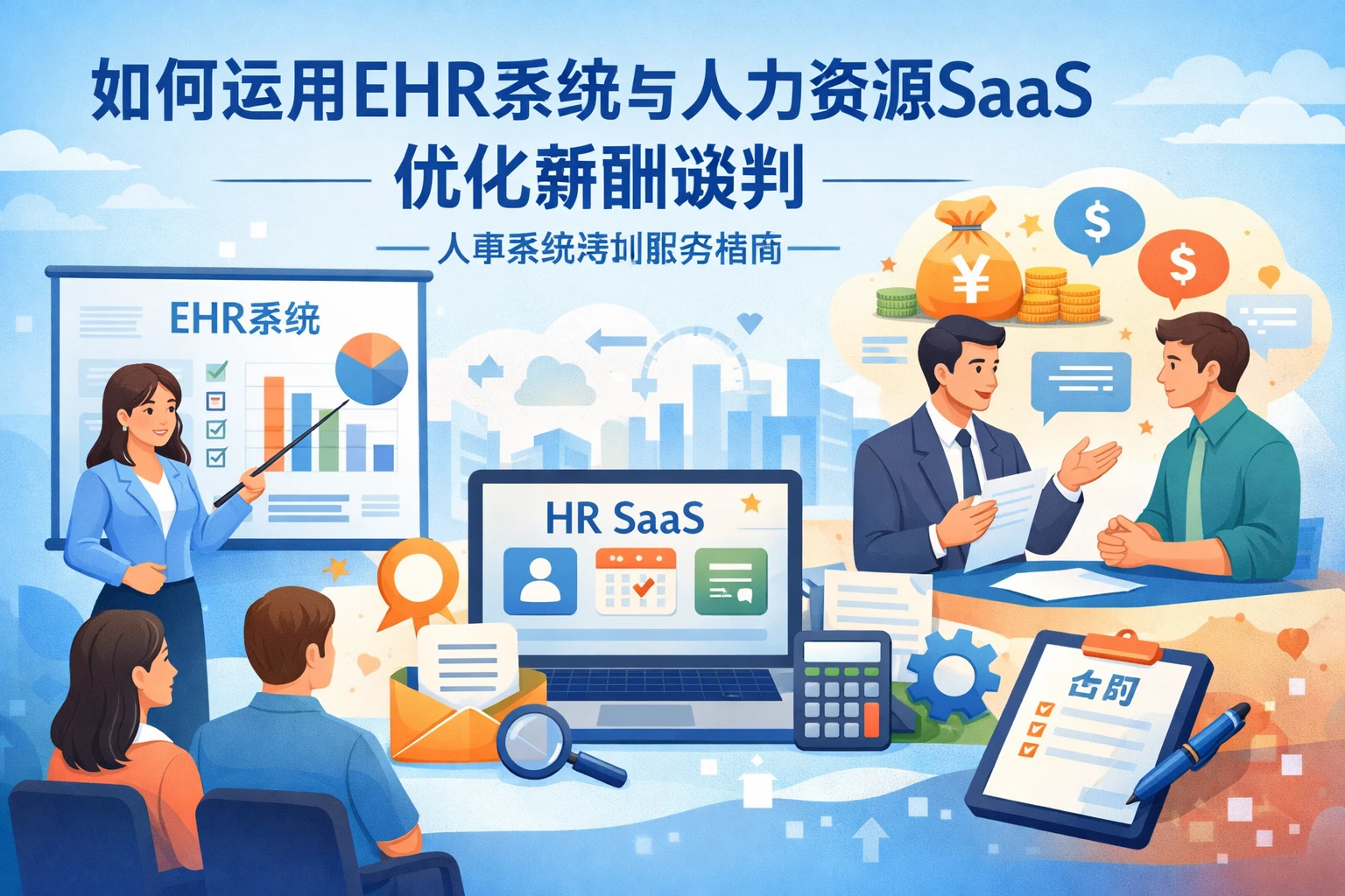 如何运用ehr系统与人力资源SaaS优化薪酬谈判——人事系统培训服务指南