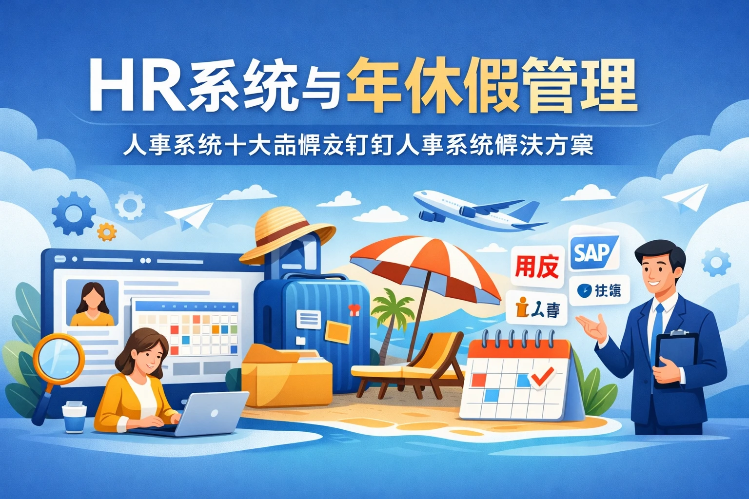 HR系统与年休假管理：人事系统十大品牌及钉钉人事系统解决方案