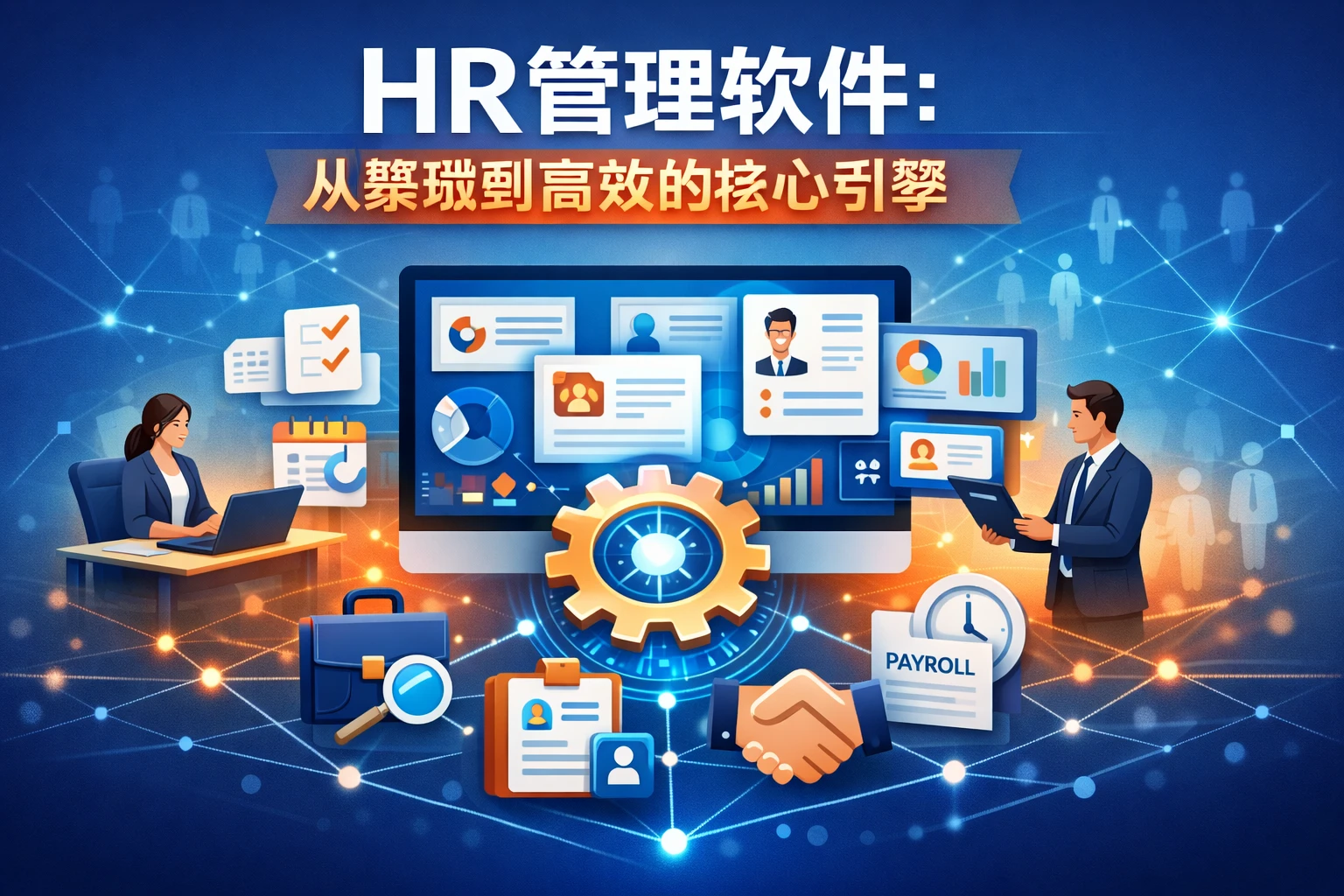 HR管理软件:从繁琐到高效的核心引擎