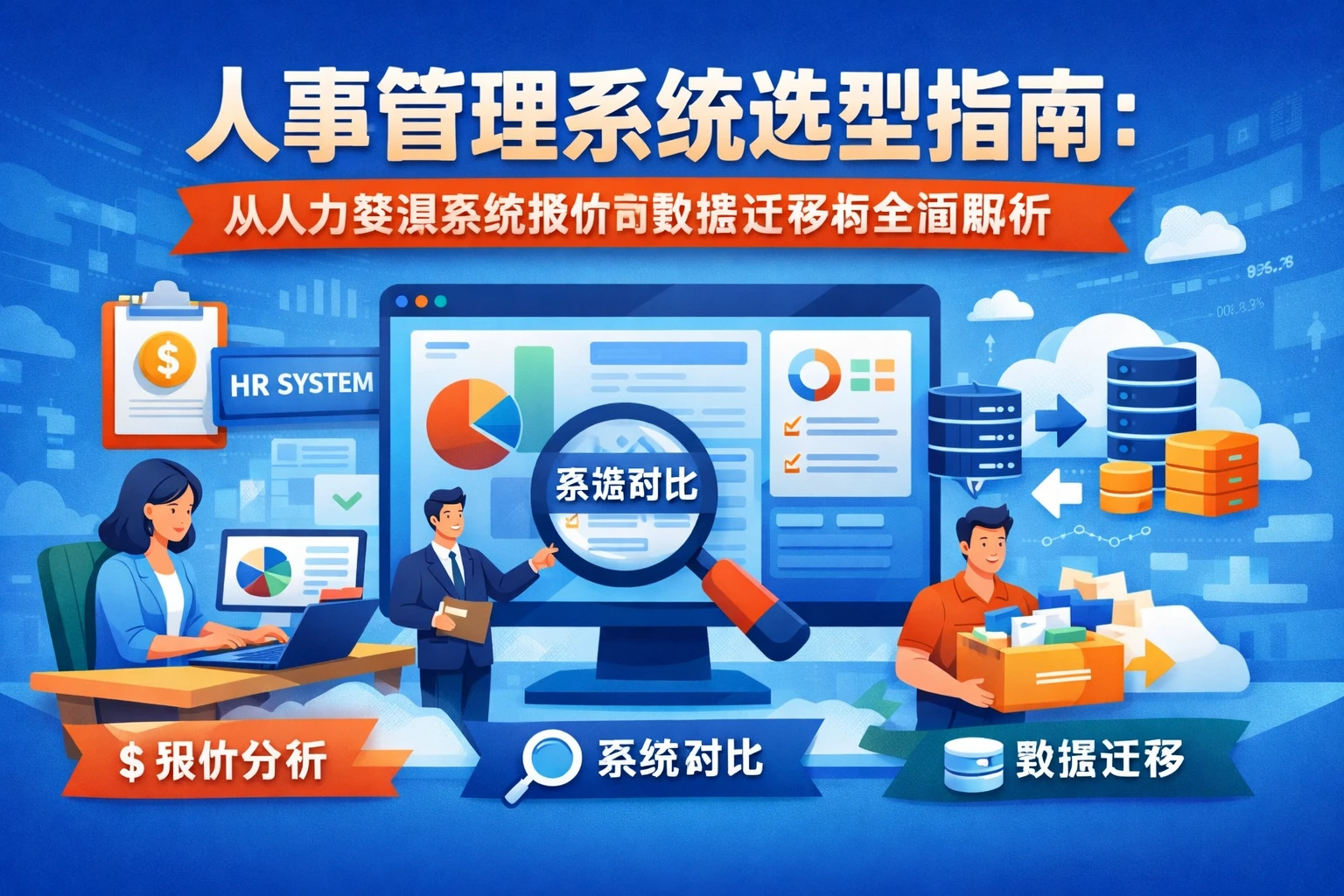 人事管理系统选型指南：从人力资源系统报价到数据迁移的全面解析