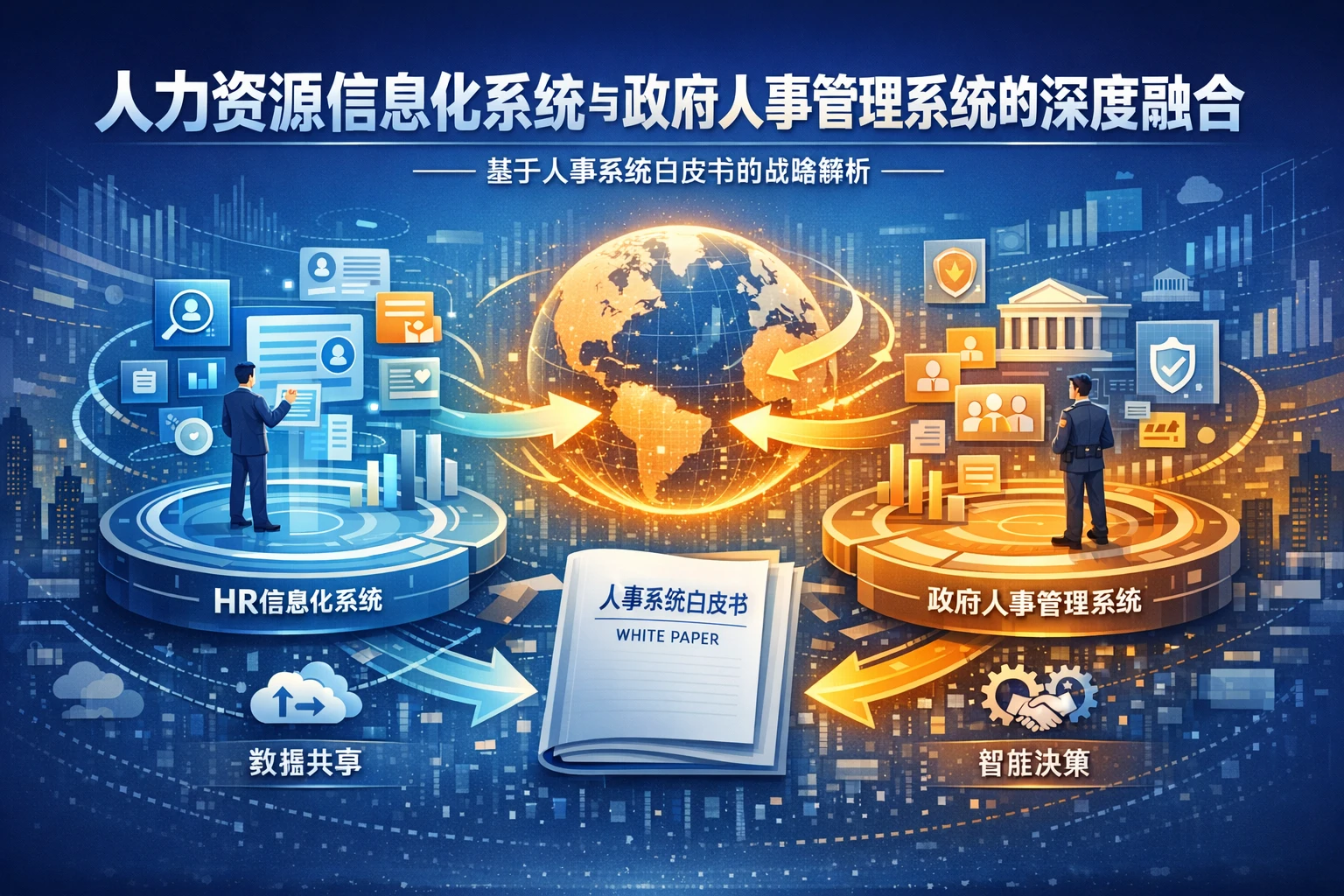 人力资源信息化系统与政府人事管理系统的深度融合——基于人事系统白皮书的战略解析