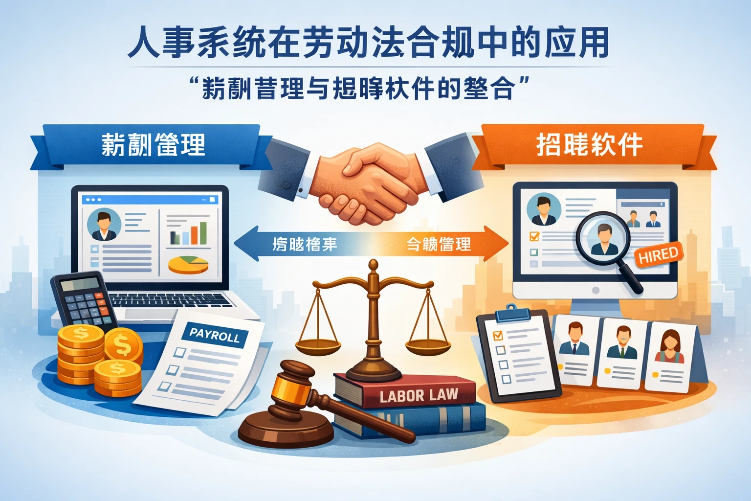 人事系统在劳动法合规中的应用：薪酬管理与招聘软件的整合