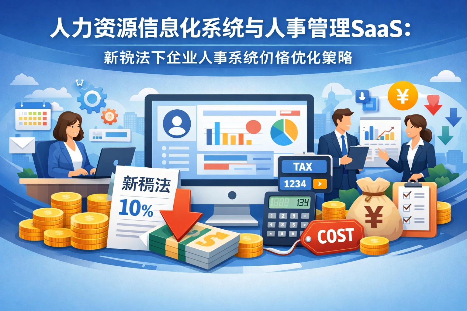 人力资源信息化系统与人事管理SaaS：新税法下企业人事系统价格优化策略