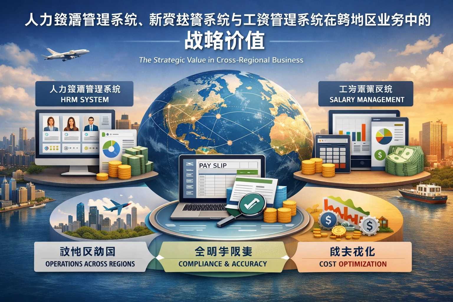 人力资源管理系统、薪资核算系统与工资管理系统在跨地区业务中的战略价值