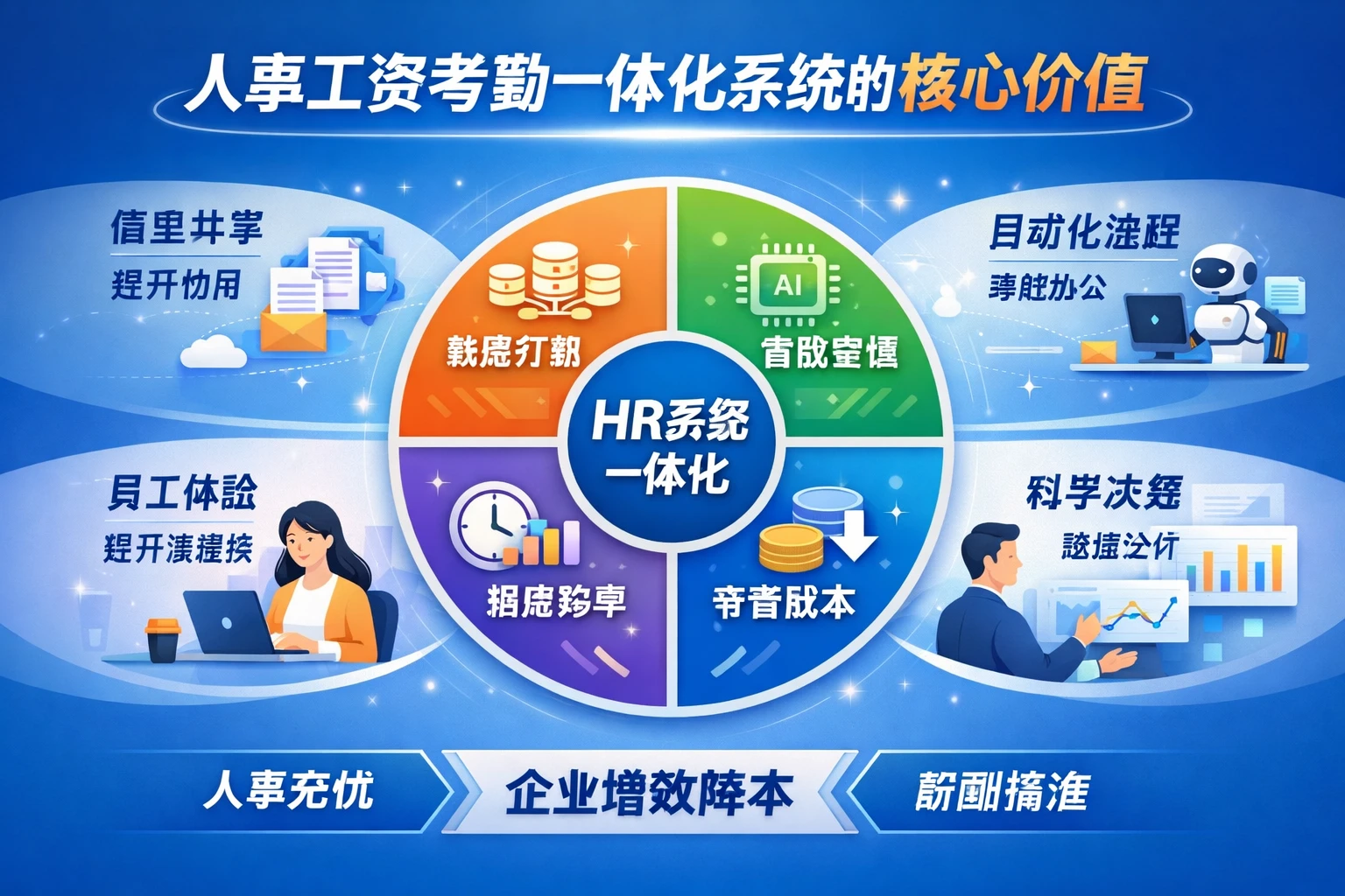 人事工资考勤一体化系统的核心价值
