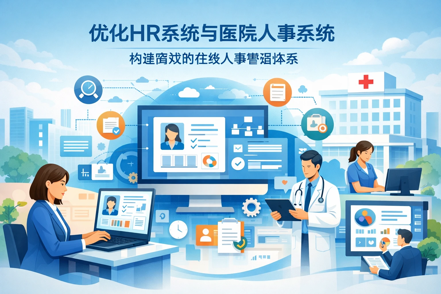 优化HR系统与医院人事系统：构建高效的在线人事管理体系