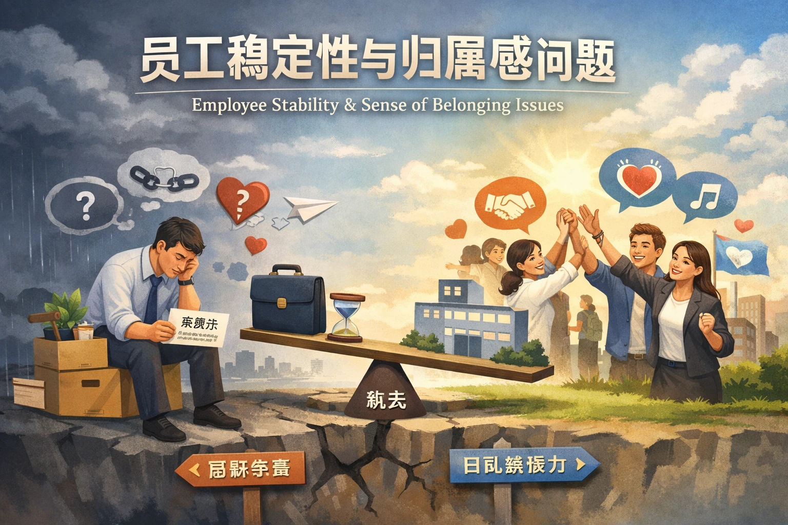 员工稳定性与归属感问题