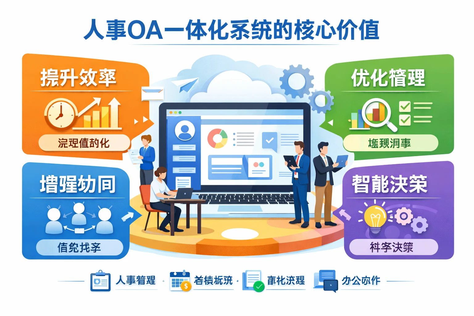 人事OA一体化系统的核心价值