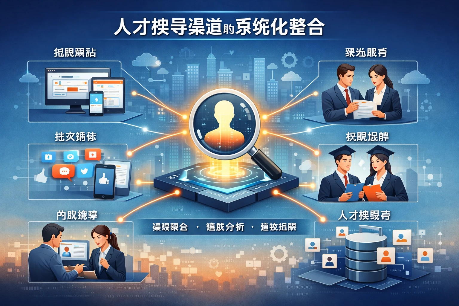 人才搜寻渠道的系统化整合