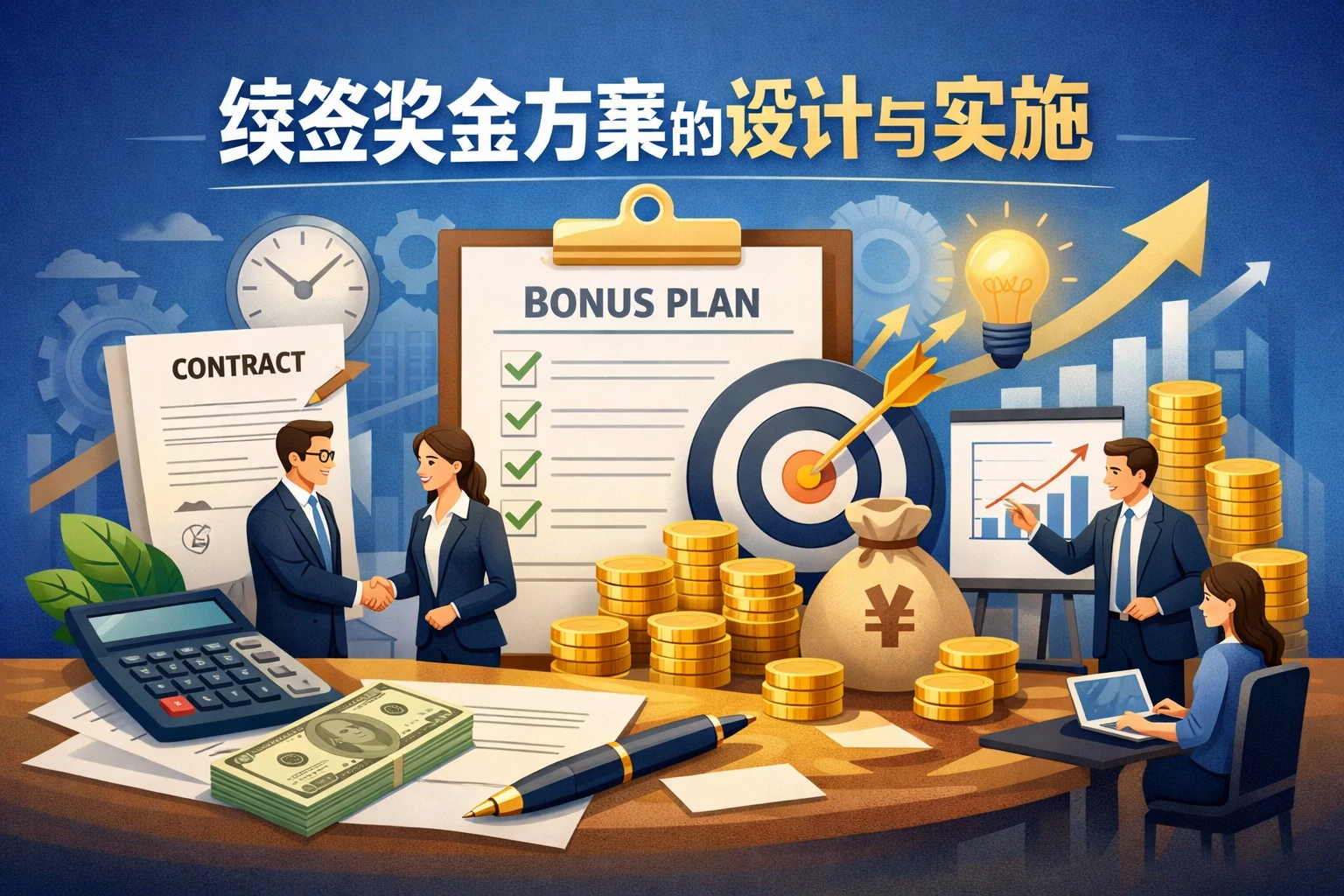续签奖金方案的设计与实施