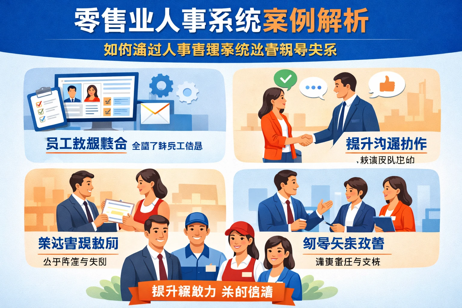 零售业人事系统案例解析：如何通过人事管理系统改善领导关系