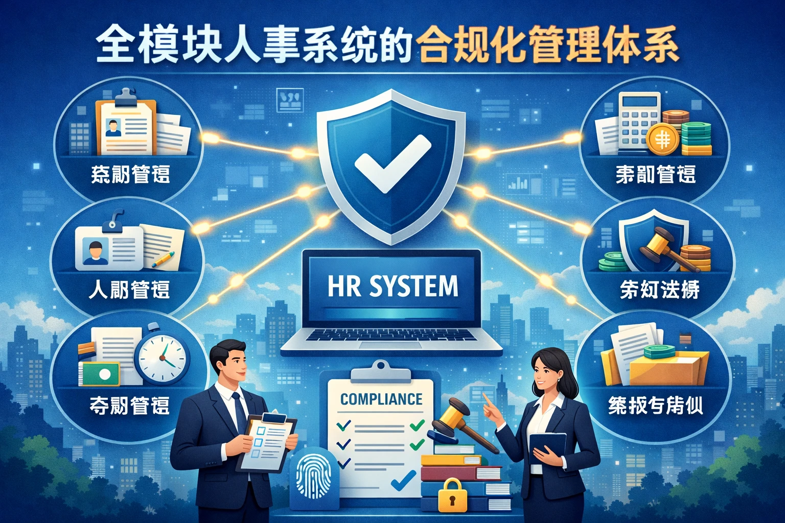 全模块人事系统的合规化管理体系