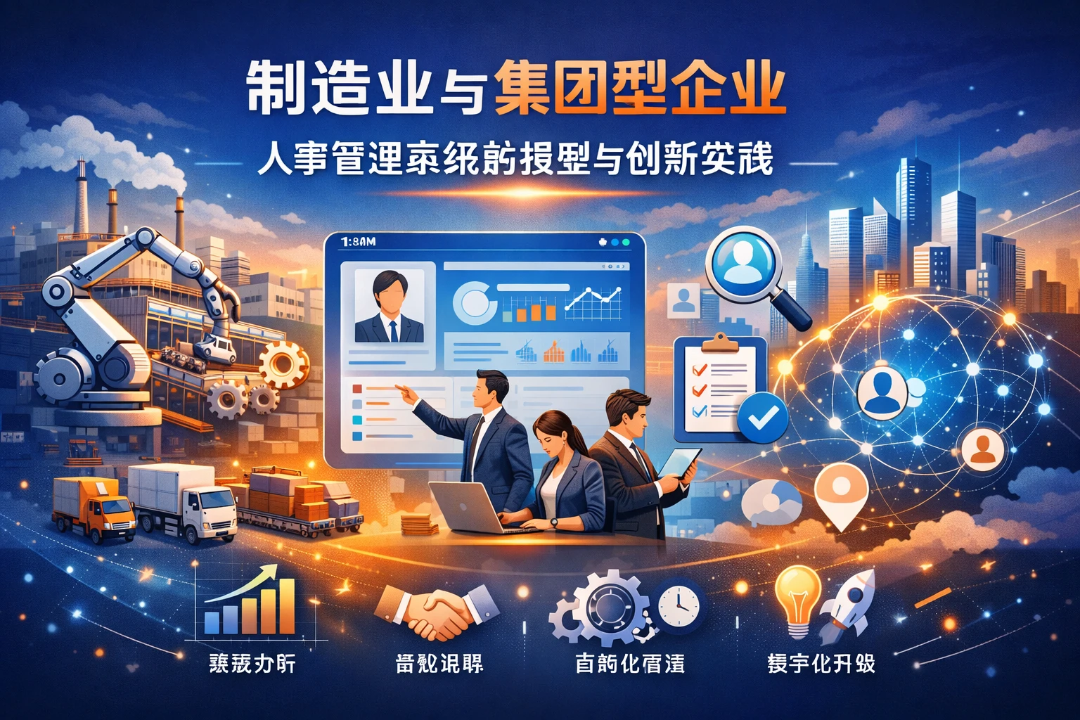 制造业与集团型企业人事管理系统的转型与创新实践