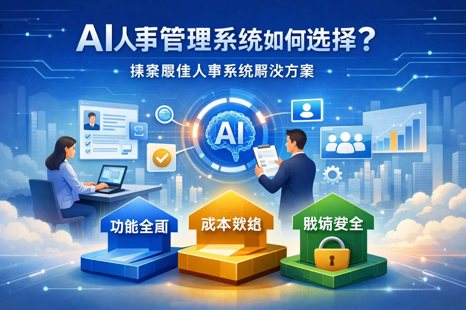 AI人事管理系统如何选择？探索最佳人事系统解决方案