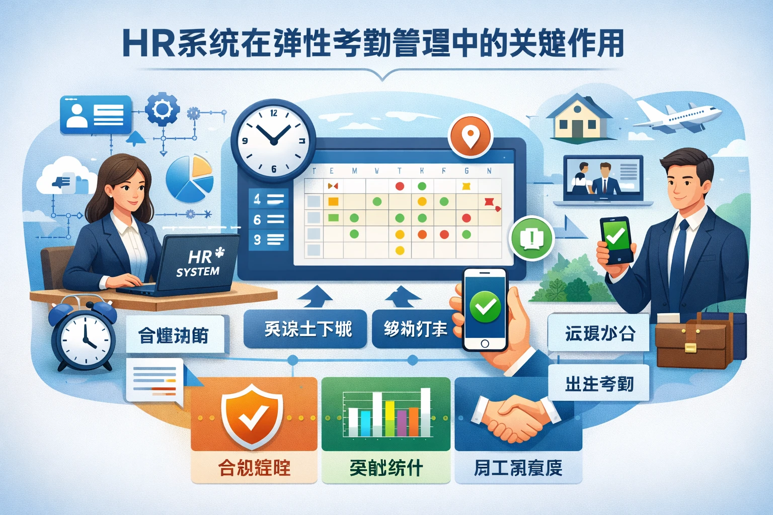 HR系统在弹性考勤管理中的关键作用