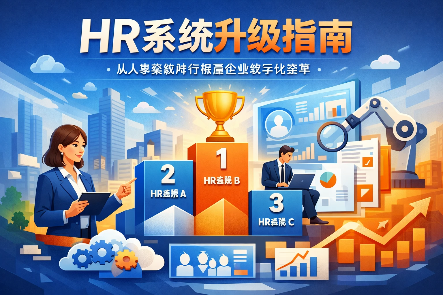 HR系统升级指南:从人事系统排行榜看企业数字化变革