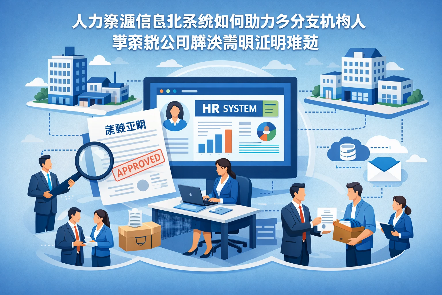 人力资源信息化系统如何助力多分支机构人事系统公司解决离职证明难题