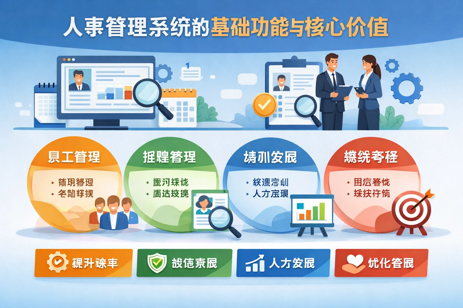 人事管理系统的基础功能与核心价值