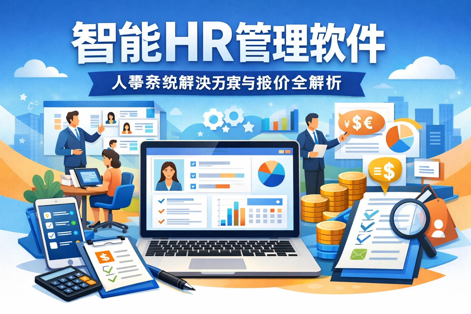 智能HR管理软件：人事系统解决方案与报价全解析