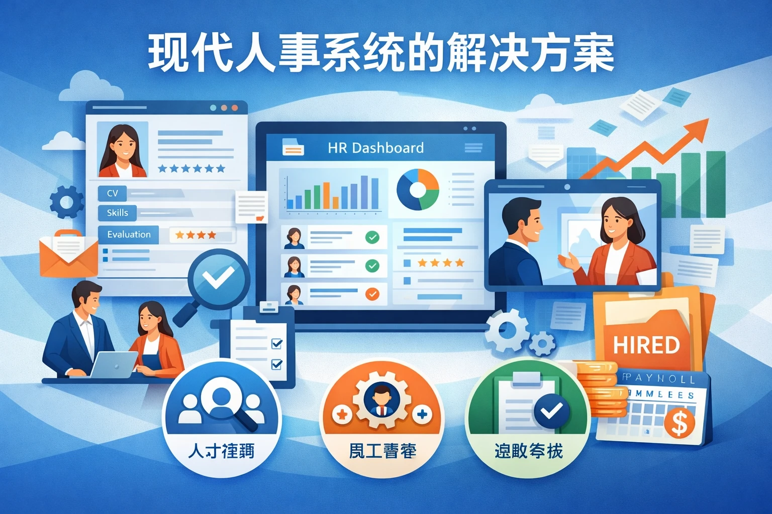 现代人事系统的解决方案