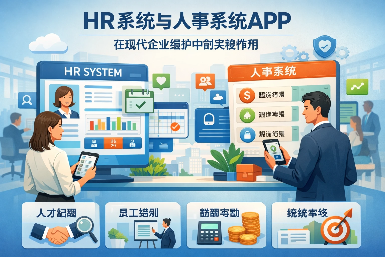 HR系统与人事系统APP在现代企业维护中的关键作用