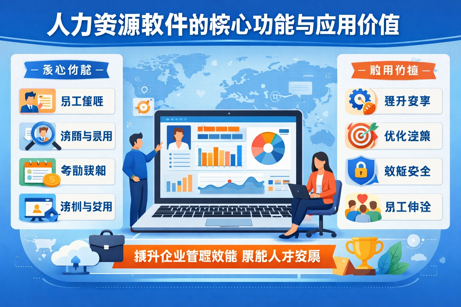 人力资源软件的核心功能与应用价值