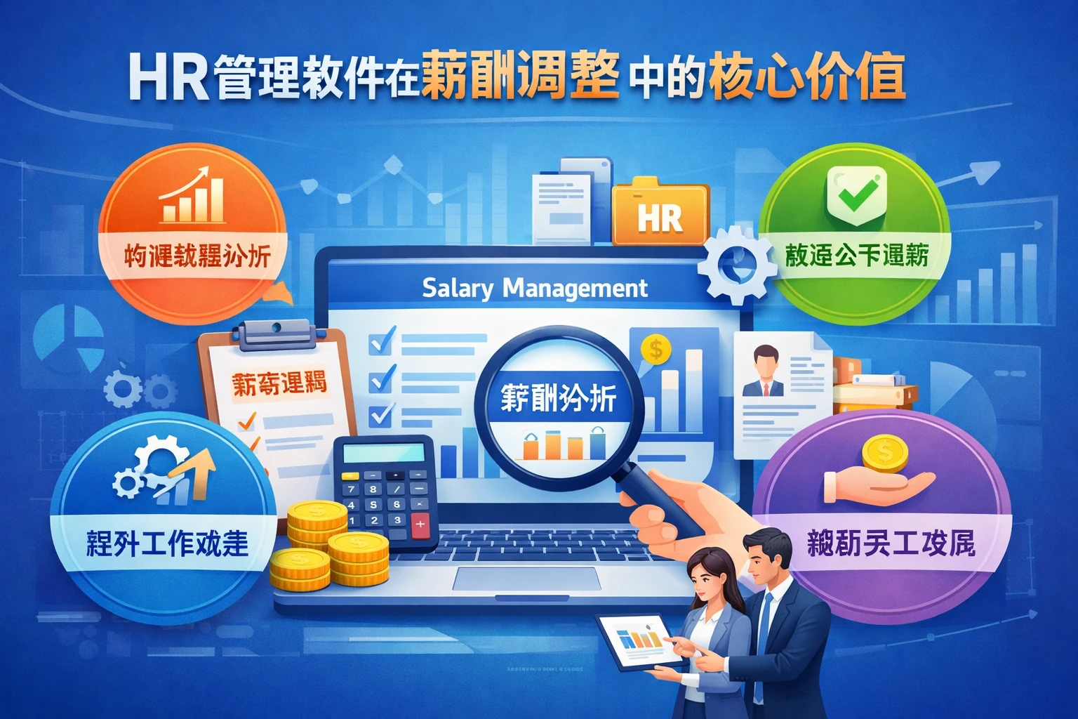 HR管理软件在薪酬调整中的核心价值