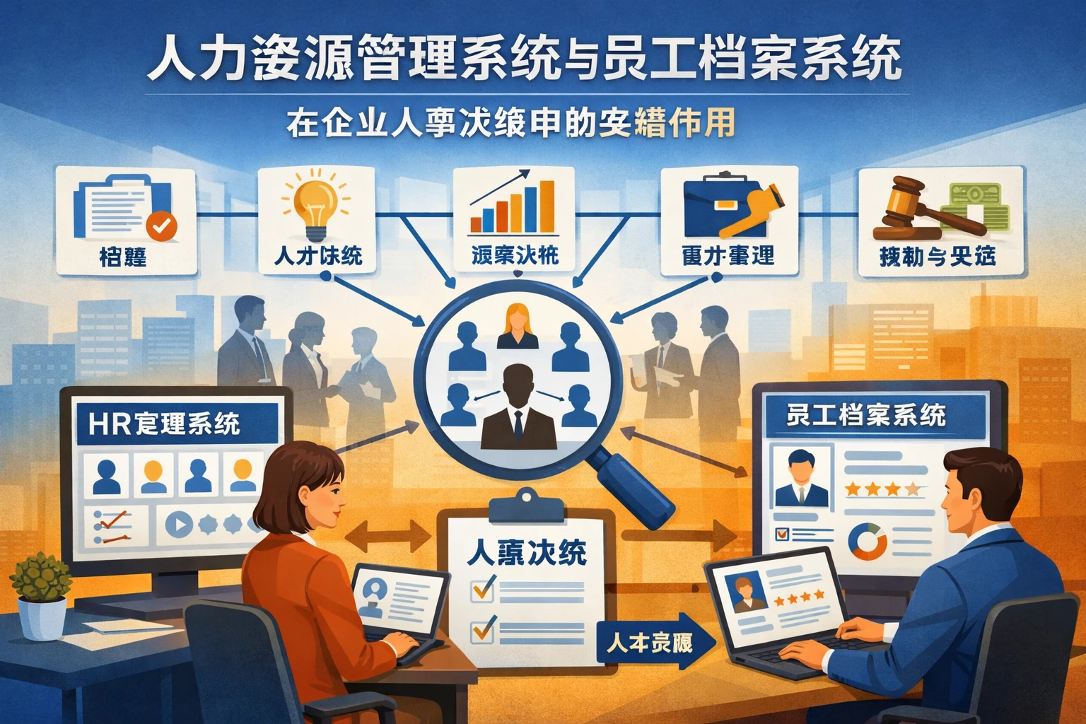 人力资源管理系统与员工档案系统在企业人事决策中的关键作用