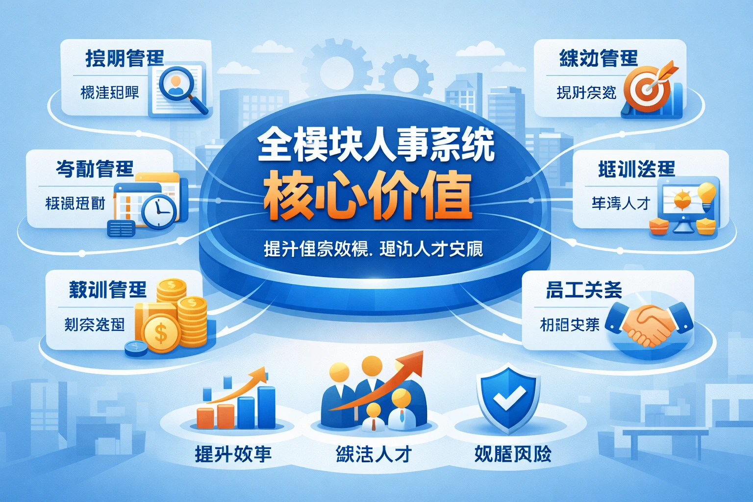 全模块人事系统的核心价值