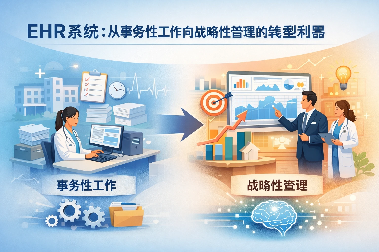 ehr系统:从事务性工作向战略性管理的转型利器