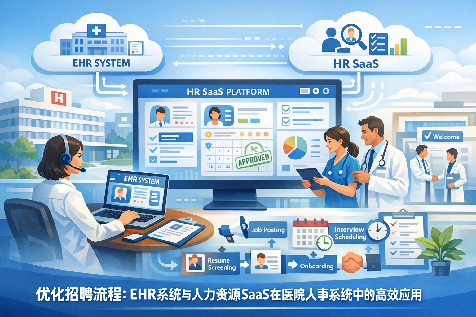 优化招聘流程：EHR系统与人力资源SaaS在医院人事系统中的高效应用
