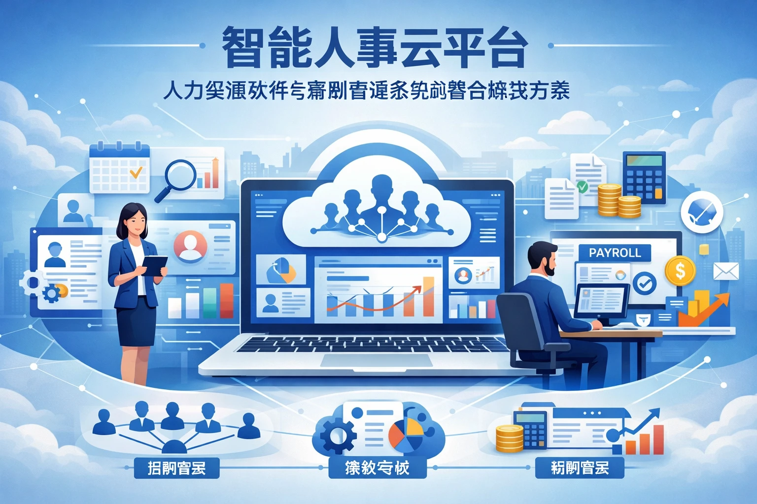 智能人事云平台：人力资源软件与薪酬管理系统的整合解决方案