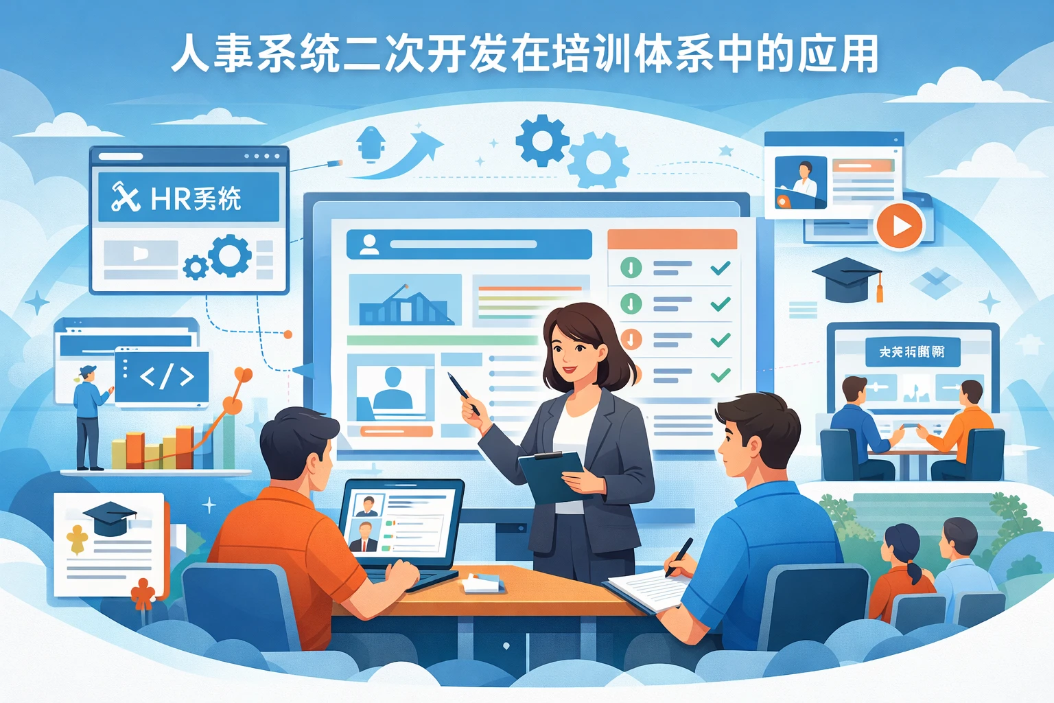 人事系统二次开发在培训体系中的应用