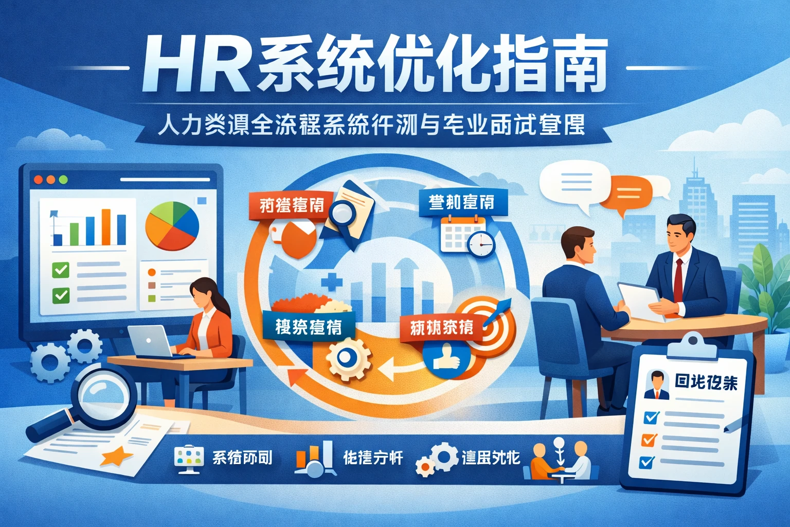 HR系统优化指南:人力资源全流程系统评测与专业面试管理