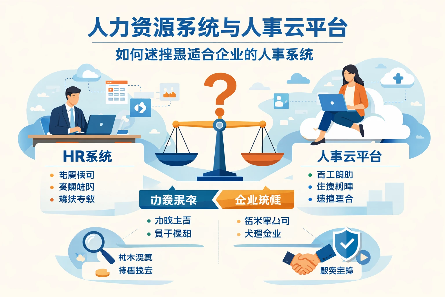 人力资源系统与人事云平台：如何选择最适合企业的人事系统
