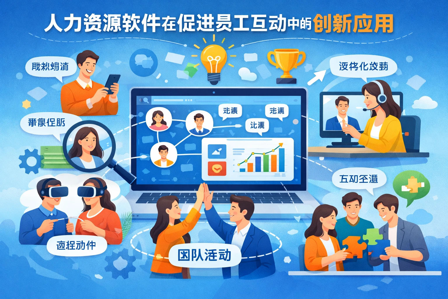 人力资源软件在促进员工互动中的创新应用