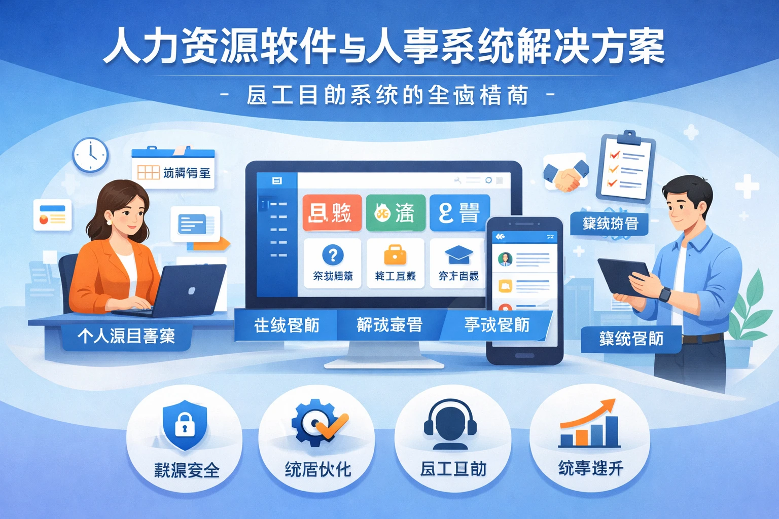 人力资源软件与人事系统解决方案：员工自助系统的全面指南