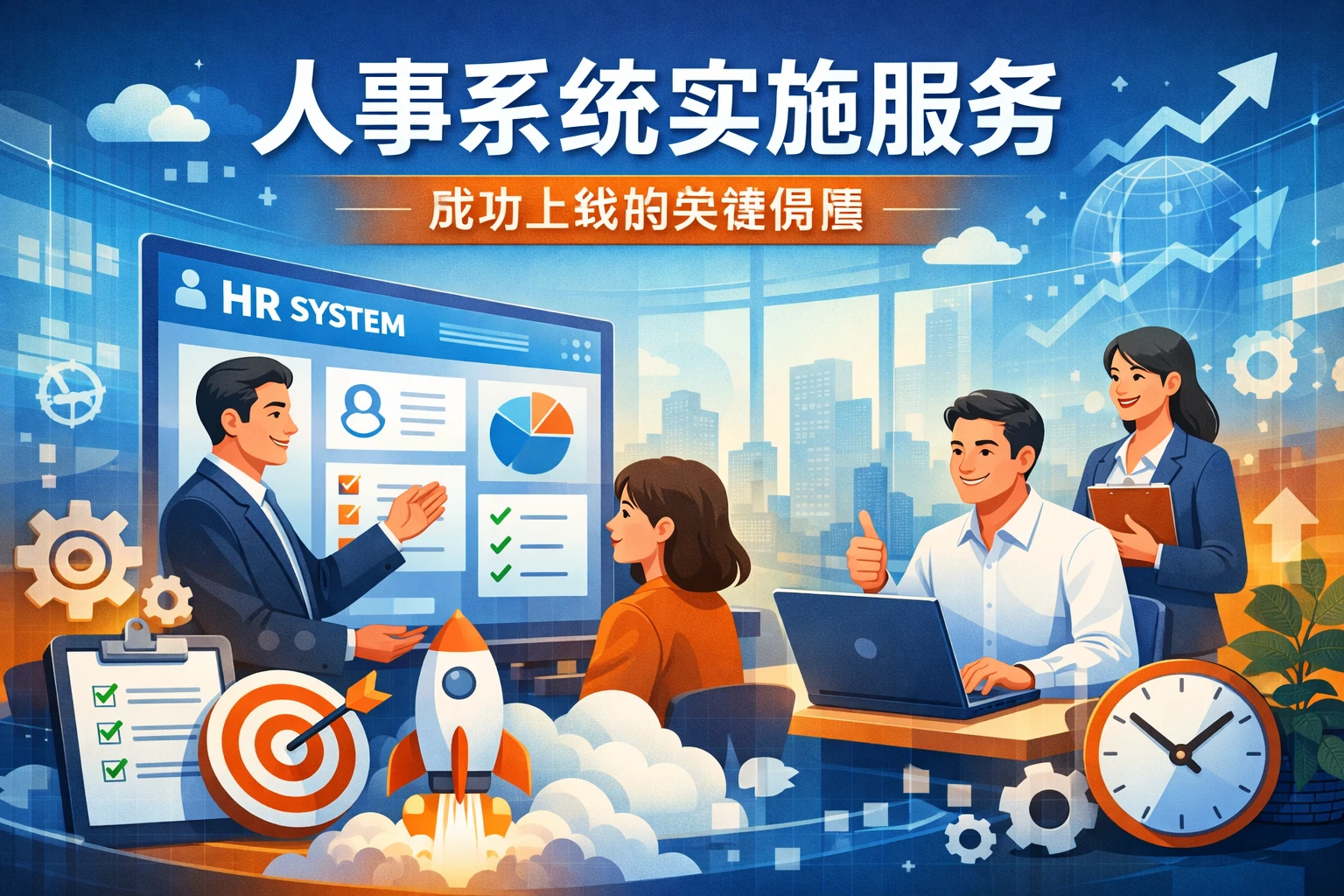 人事系统实施服务：成功上线的关键保障