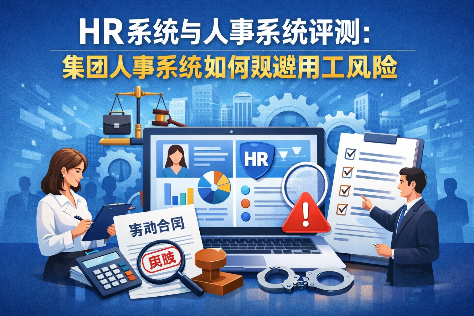 HR系统与人事系统评测：集团人事系统如何规避用工风险