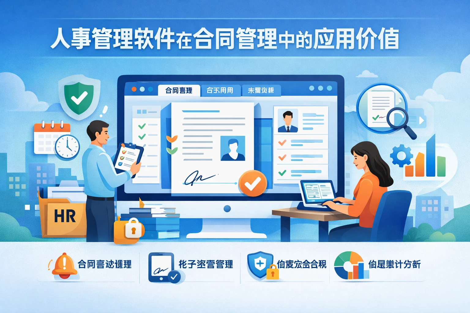 人事管理软件在合同管理中的应用价值