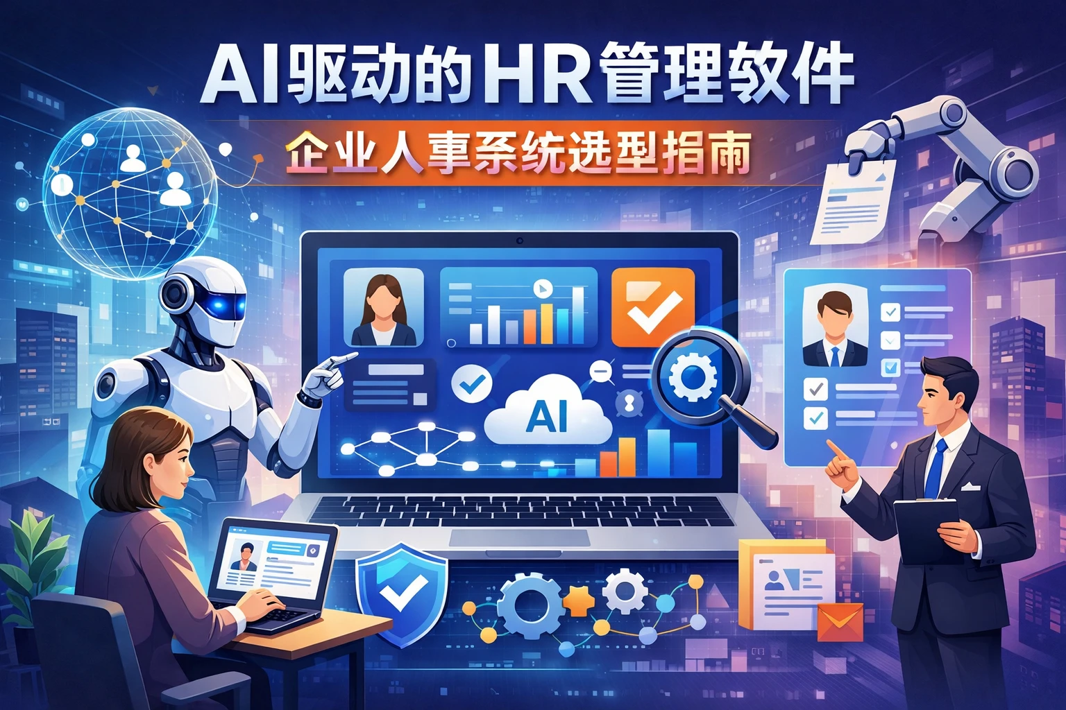 AI驱动的HR管理软件：企业人事系统选型指南
