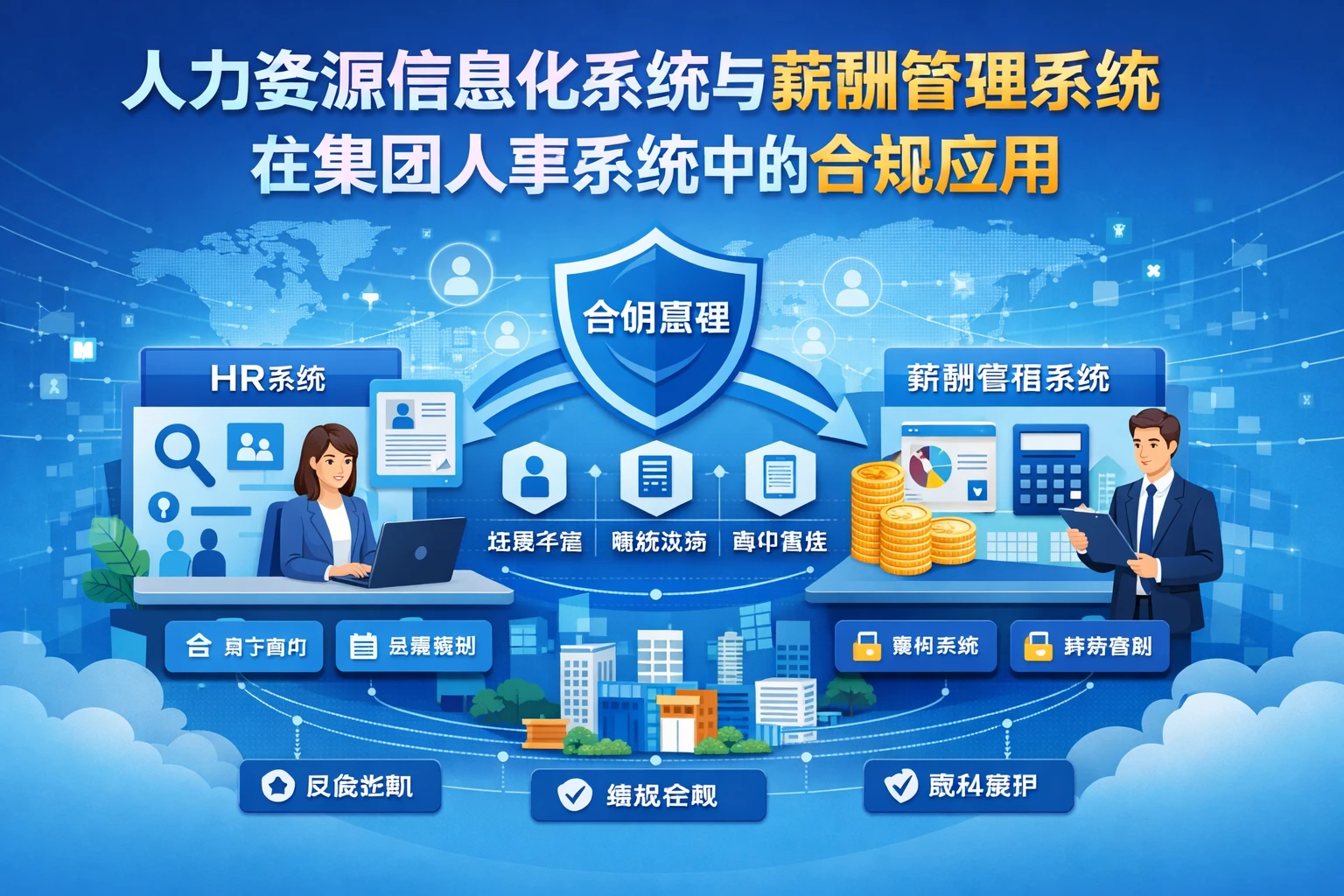 人力资源信息化系统与薪酬管理系统在集团人事系统中的合规应用