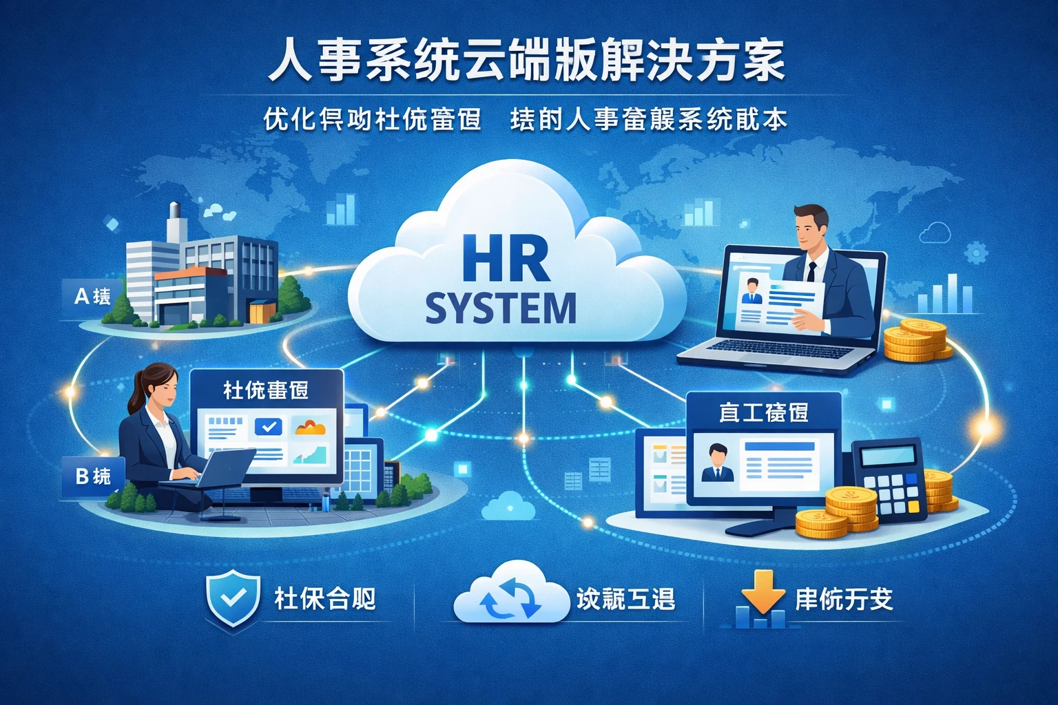 人事系统云端版解决方案：优化异地社保管理并控制人事管理系统成本