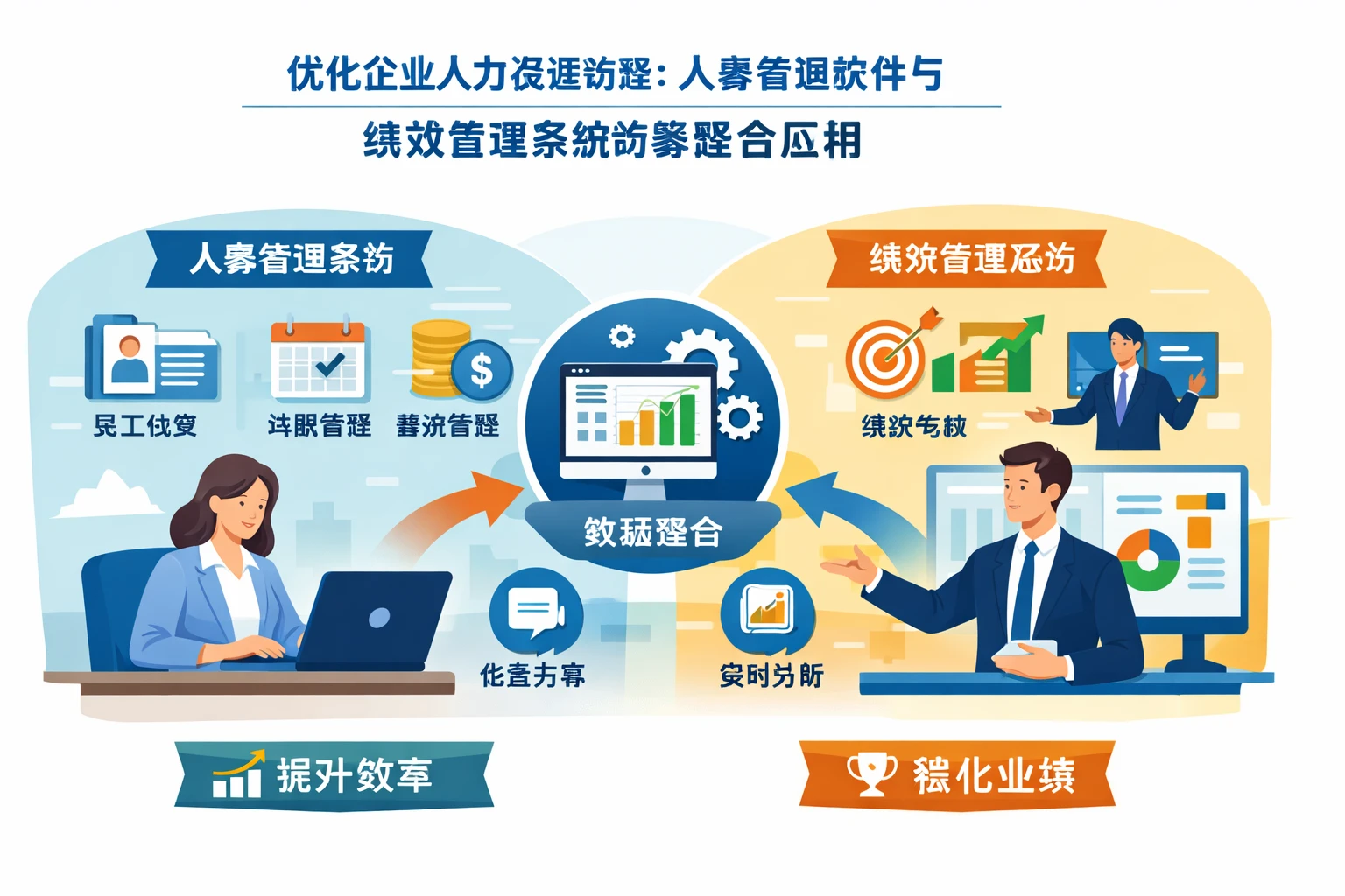 优化企业人力资源流程：人事管理软件与绩效管理系统的整合应用