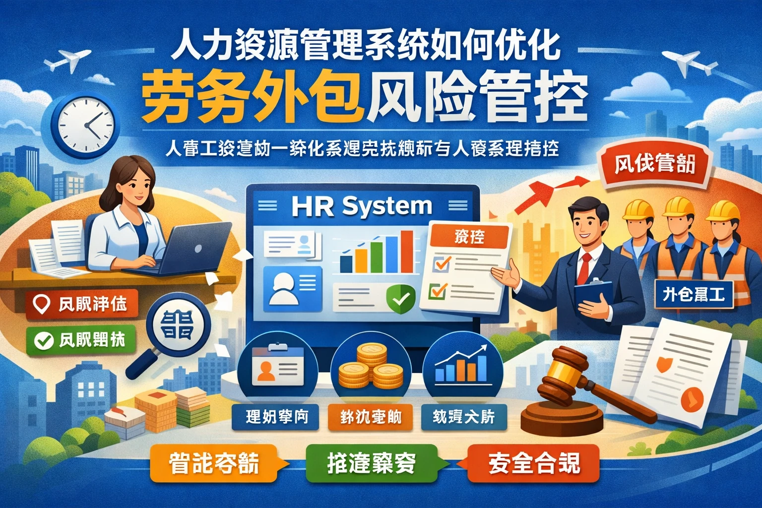 人力资源管理系统如何优化劳务外包风险管控——人事工资考勤一体化系统实战解析与人事系统推荐