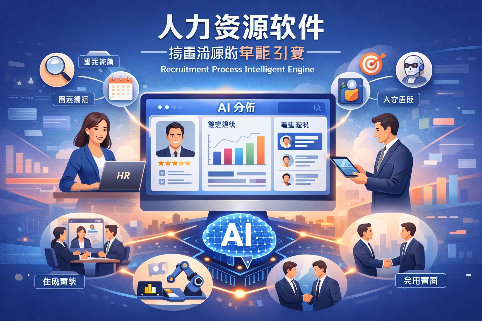 人力资源软件：招聘流程的智能引擎