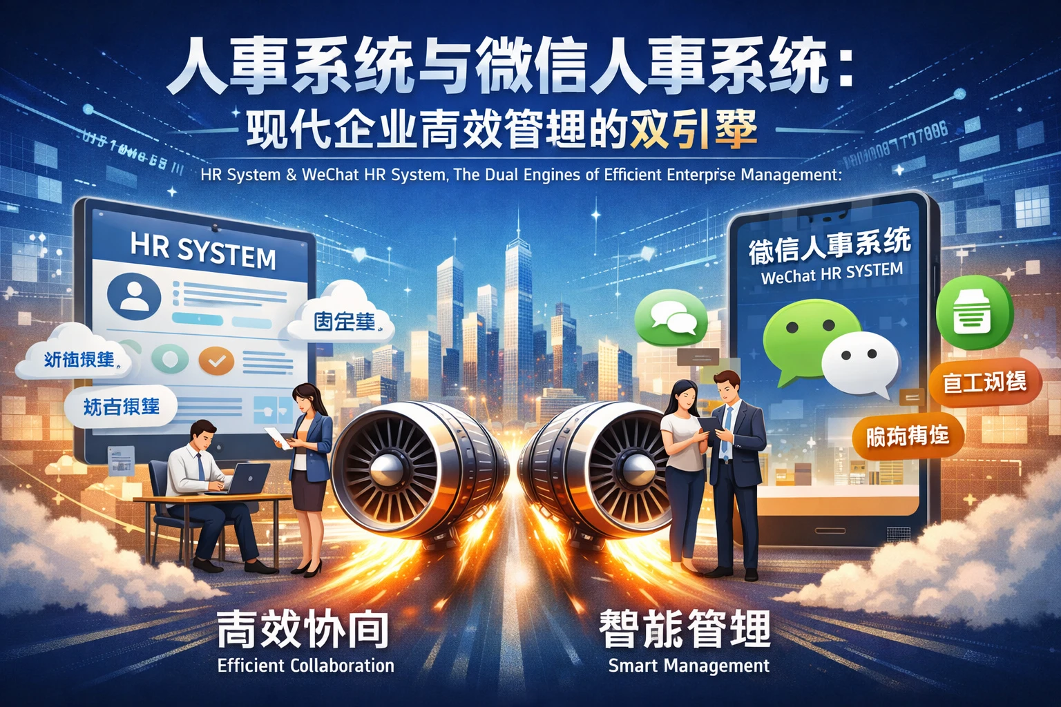 人事系统与微信人事系统：现代企业高效管理的双引擎