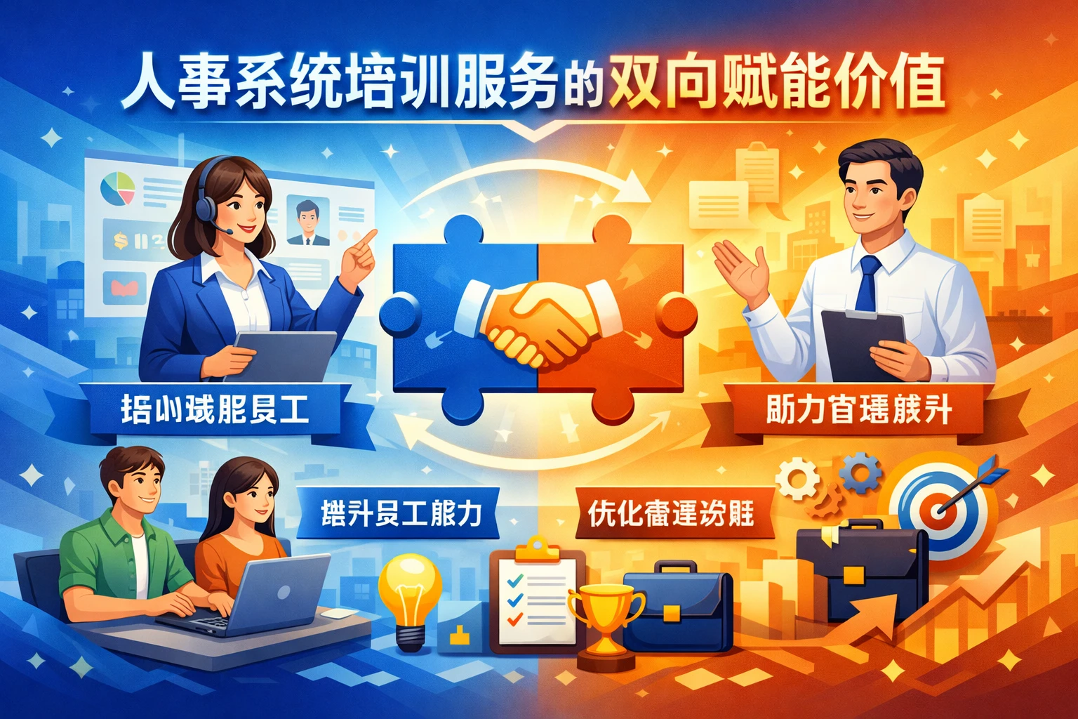 人事系统培训服务的双向赋能价值